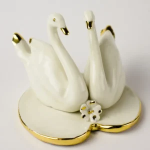 Porcelain Swans